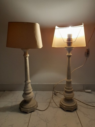 Une paire lampe bureau - paire, de
