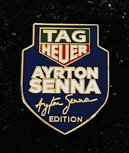 Pin ayrton senna mc - f1,