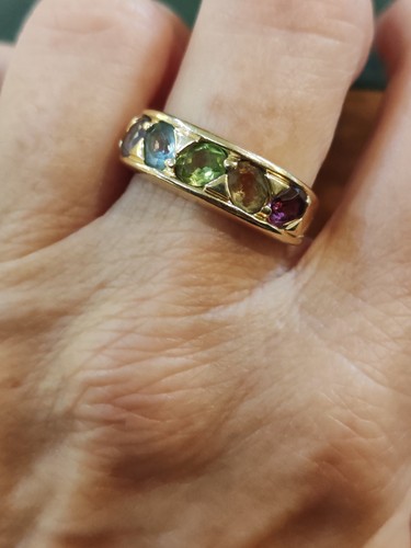 Bague jaune carats et - 18,