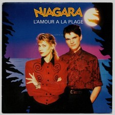 NIAGARA 45T 7'' SP 'L'amour à la plage - Les amants' POLYDOR 883 991-7