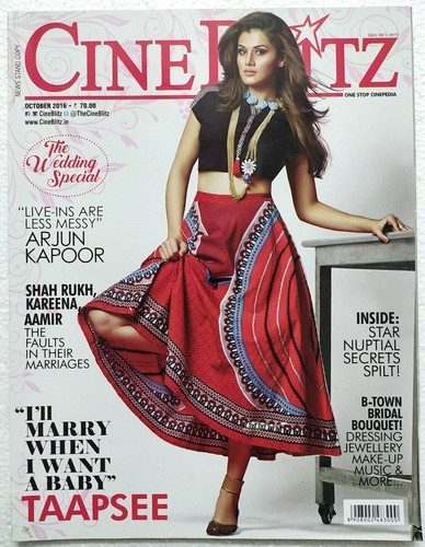 Cineblitz oct 2016 taapsee - oct,