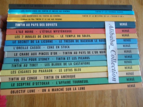 Lot titres tintin toison - 27,