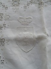 TAIE D'OREILLER ANCIENNE EN