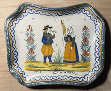 Plateau faïence Henriot