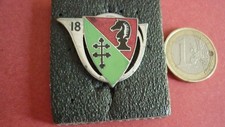 INSIGNE / 18éme REGIMENT