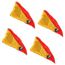  4 Pcs Quatre Couleurs Écharpes Magiques Changement de Couleur Soie Hanky