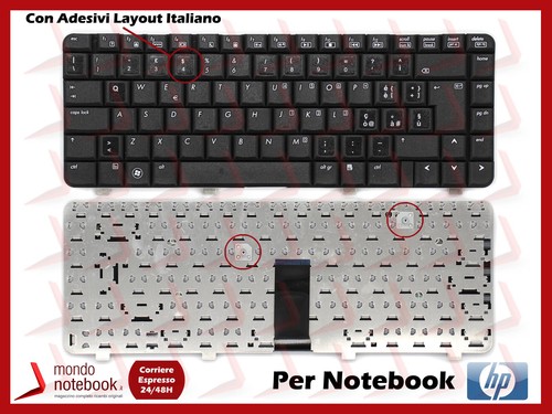 Clavier ordinateur portable - clavier, hp