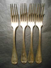 *lot de 4 Fourchettes métal