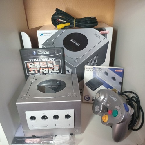 Nintendo gamecube argentée - gamecube,