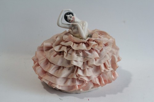 Demi figurine porcelaine - , femme
