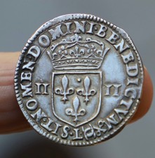 Henri IV magnifique 1/4 écu