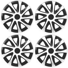 4x Enjoliveurs DRACO BLANC