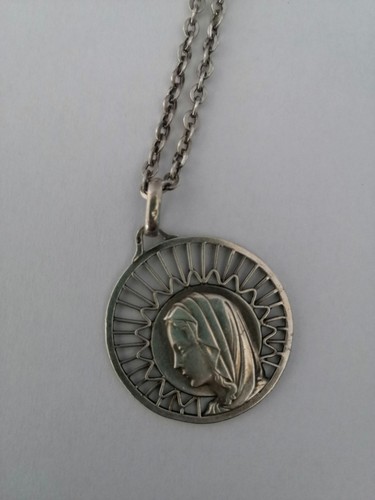 Ancien collier argent - ancien,