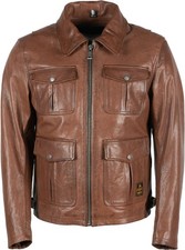 Veste en cuir de moto Helstons