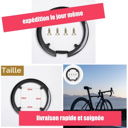 Protège plateau vélo noir - vélo,