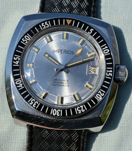 Rare montre acier imperios - montre,