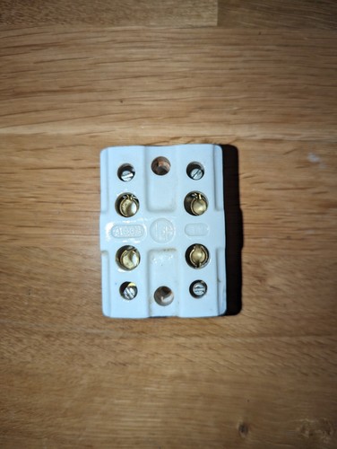Socle double porte fusible - socle,