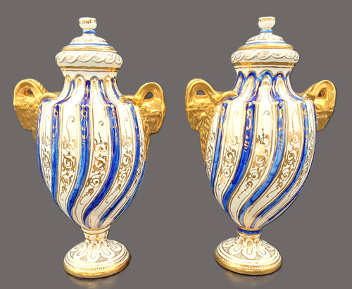 Paire vases amphore - amphore, espagnol