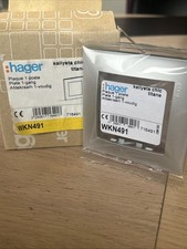 Hager Kallysta WKN491 - Plaque
