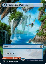 Magic MTG - Riverglide Pathway // Lavaglide Pathway - MINT/NMINT - EN - FOIL