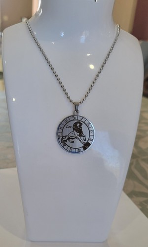 Collier medaille signe - collier,
