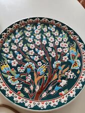 2 Grandes Assiettes, Plats Ersin Çini Kütahya Turquie 