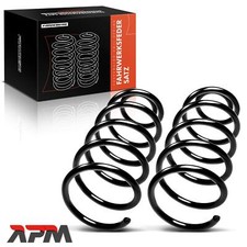 2x Ressort Suspension Essieu Avant pour VW Golf IV 1J1 New Beetle Cabriolet 1Y7