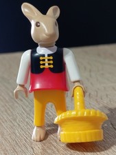 PLAYMOBIL FIGURINE FILLE LAPIN
