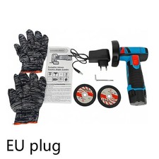 Meuleuse Angle Sans Fil 12V Mini Disqueuse électrique Polissage Coupe Métal Bois