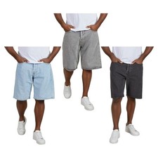 JACK & JONES Jeans Shorts Hommes Baggy Coupe JJIALEX JJCOOPER Bermuda