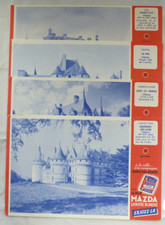 BUVARDS - MAZDA-N° 10-11-12-13 - LOIR-ET- CHER - INFRE-ET-LOIRE - CANTAL - OISE