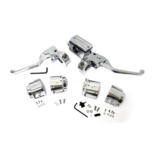 Complet chromé commandes - complet,