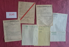 N° 7517 / GUILLER  /  fiche 175 Y + lettre entête + fiche ORIGAN type L-70