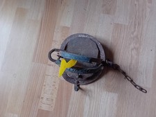 Ancien Piege En Acier A