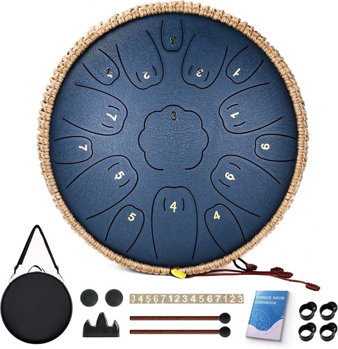 Steel tongue drum notes - steel,