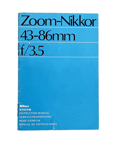 Nikon zoom nikkor 86mm - nikon, zoom-nikkor