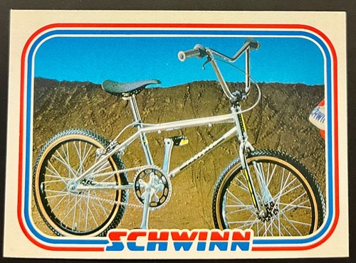 1984 donruss bmx card - donruss,