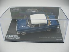voiture 1/43 eme IXO Eaglemoss ALTAYA OPEL Collection KAPITAN PI Limousine 1958