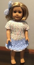 Handmade Crochet 18” Doll