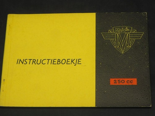 Maico 250cc m250 - s/i, notice