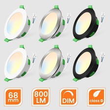 Projecteur encastré à 6 LED dimmable panneau plat spot luminaire plafonnier...
