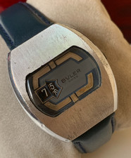 Montre vintage Buler Jump Hour