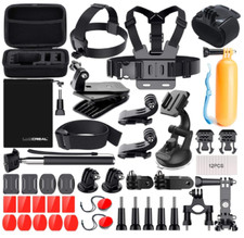 Kit 50 Accessoires GoPro Hero 7 6 5 4 3 2 1 Appareil Photo Sport Dragonne Sangle
