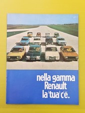 RENAULT Catalogue Brochure RENAULT 4 - 5 - 6 - 12 TS 1300 - 15 TS - 16 TS - 177