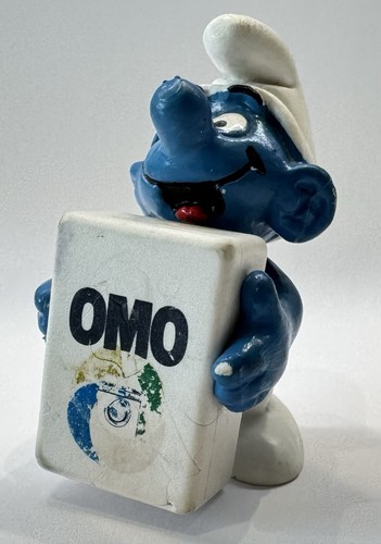 Figurine schtroumpf omo - figurine,