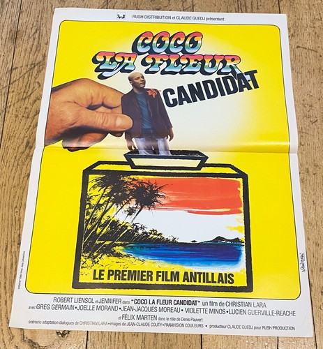 Coco fleur candidat affiche - la,
