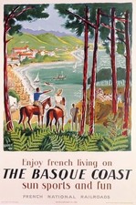 Affiche Poster Landes Béarn