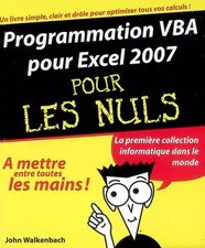 Programmation VBA pour Excel