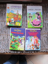 lot  4 livres WALT DISNEY -