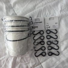 Lot Of 4 Ikea Fintorp White